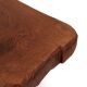 Brutalist tripod stool in wood, 1950s mountain folk art.