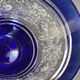 Josephinenhütte - red wine glasses (5) - Art Nouveau - Cut and engraved Crystal Roemer