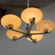 Functionalist / Art Deco Chandelier, 1930, Restored