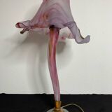 Marchand Paris glass paste lamp, Art Nouveau