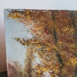 Oil on Panel B. RABEL Autumn Landscape