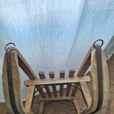 Luge en bois ancienne