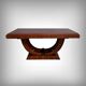 Extendable Table in Rosewood, Art Deco – 1930