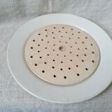Plat et drainer en faïence petrus regout