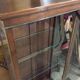 Vitrine en bois ancienne