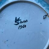 Ceramic plate 1960