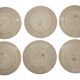 6 Dessert plates Chantal / earthenware KG Luneville n°2
