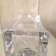 Magnificent rectangular crystal vase of daum years 1960 1970