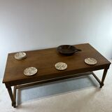 Oak work table, 1850