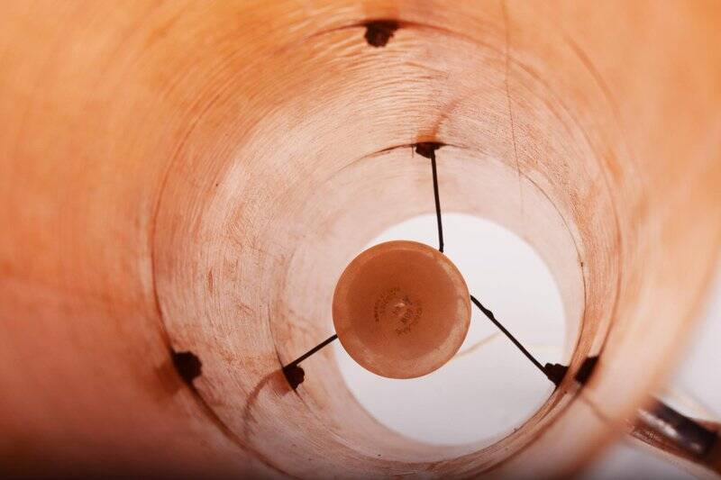 Mid-Century Modern Floor Lamp in Beech by Novoplast Sered, Czech, 1960s