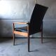 Diplomat office chair by Finn Juhl in rosewood and vintage leather 1970s