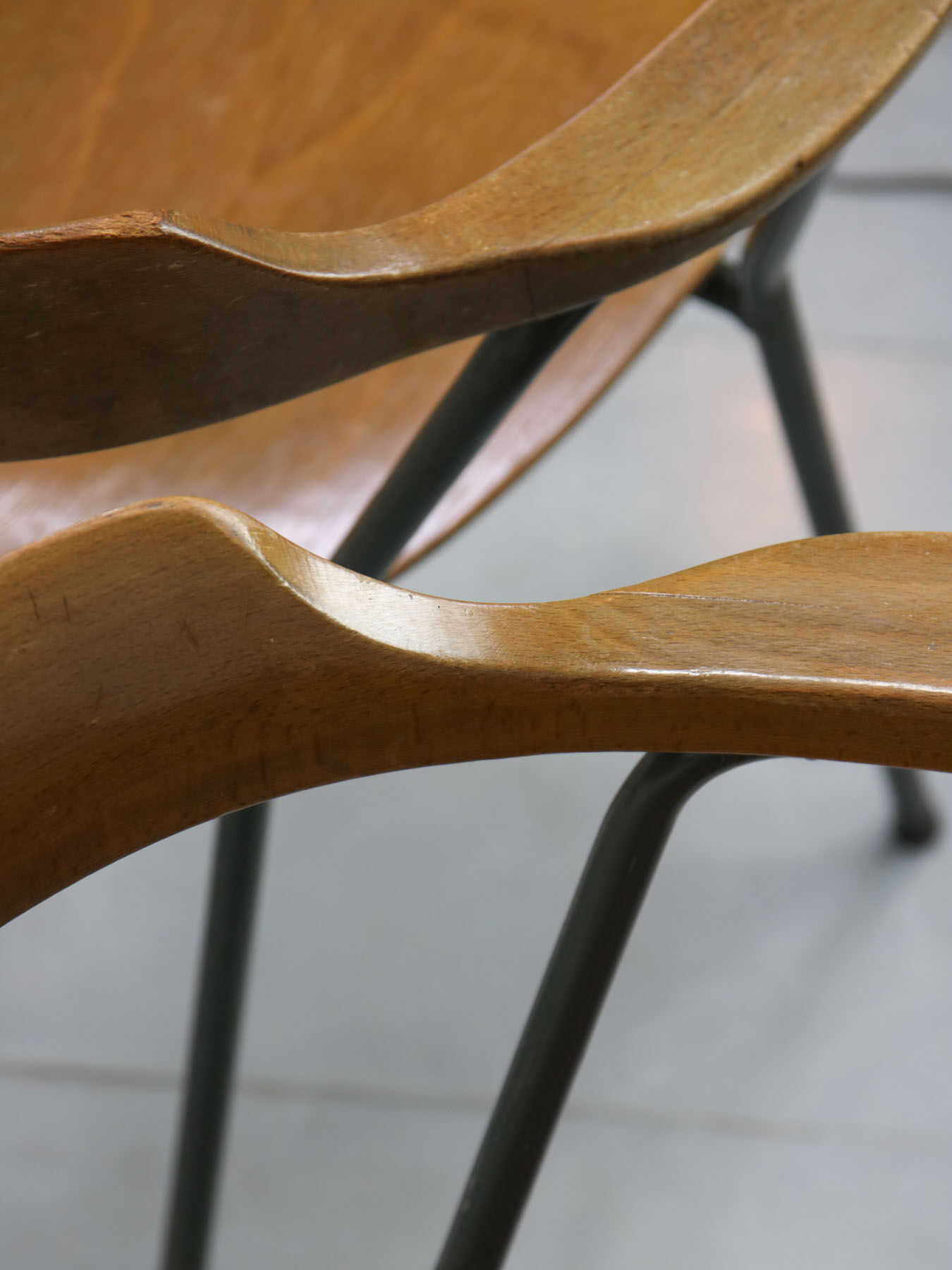 Vintage 4455 dining chair by Niko Kralj, 1970s