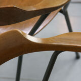 Vintage 4455 dining chair by Niko Kralj, 1970s