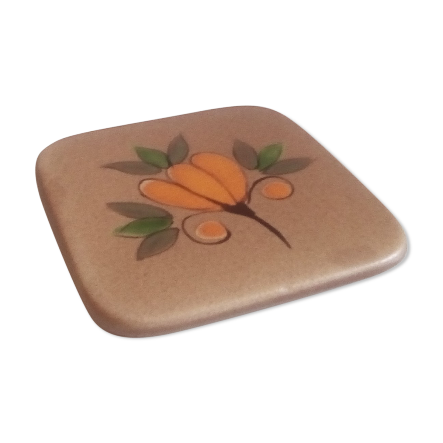 Vintage sandstone dish bottom