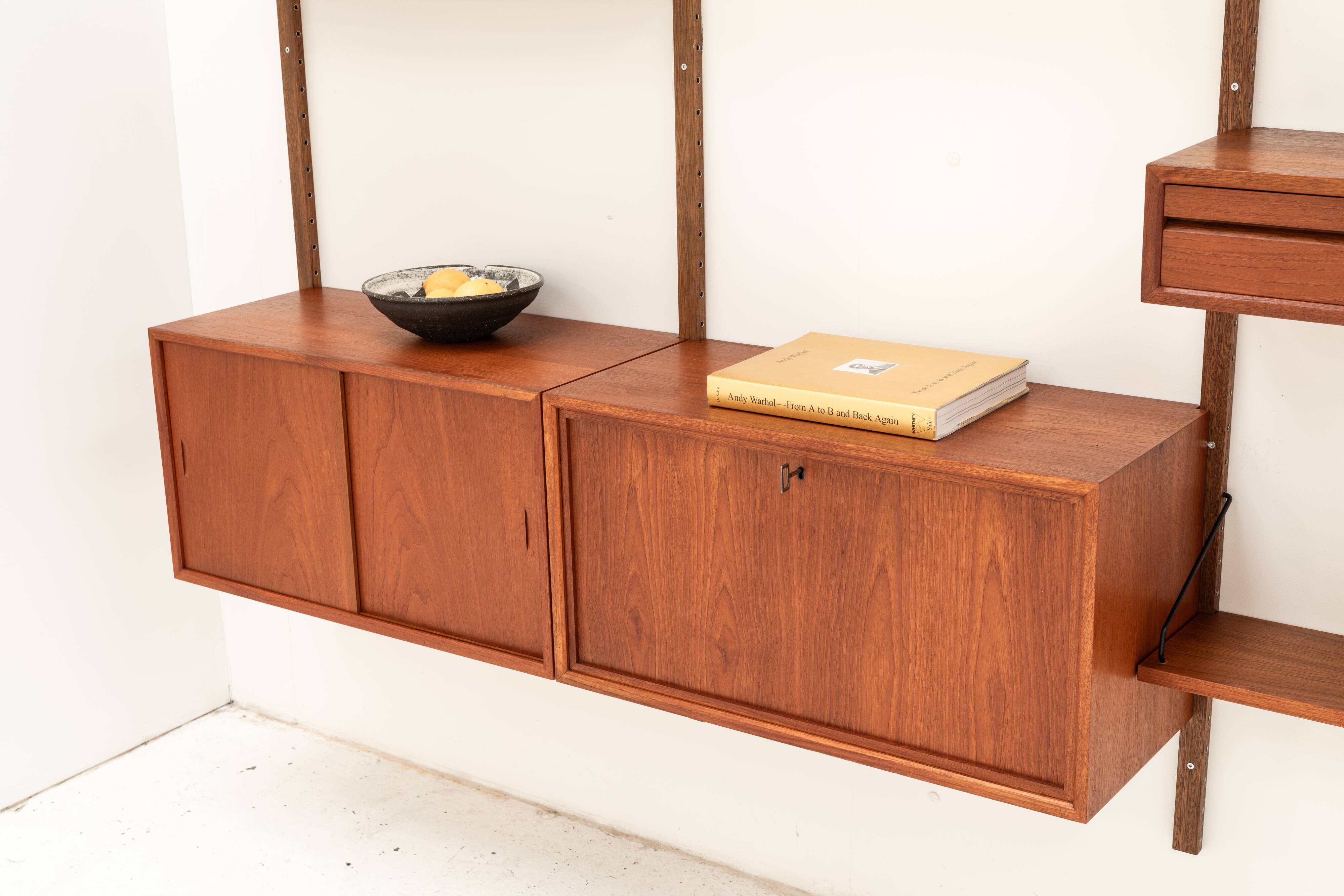 3-column wall unit by Poul Cadovius