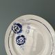 Set of 6 vintage plates in St Amand earthenware, made in France