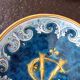 Plate Emile Balon (1859-1929), successor of Ulysses - Faience of Blois