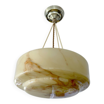 Art Deco Glass Pendant Light