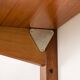 Preben Sorensen, PS System shelving unit on wooden brackets, 1960s