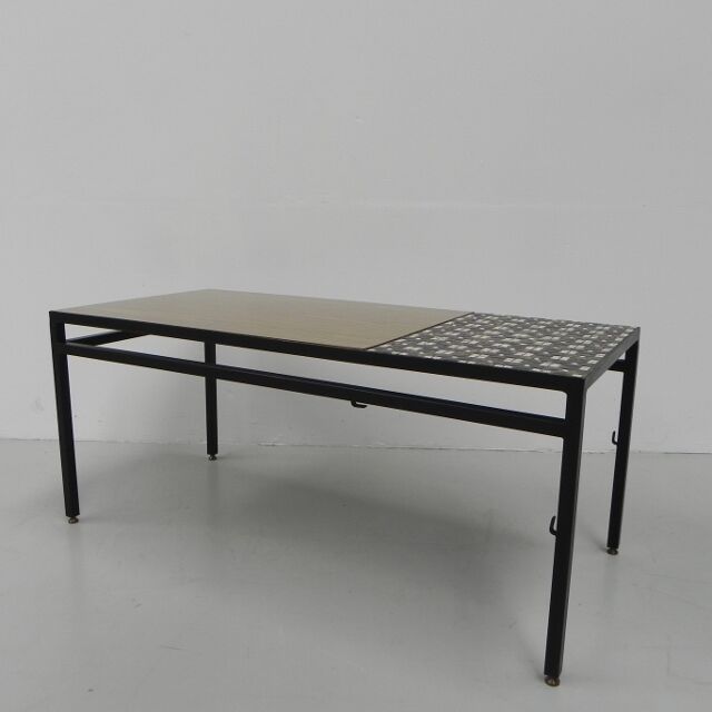 Vintage coffee table, tile table