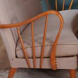 Canapé danois avec accoudoirs ouverts, années 1940