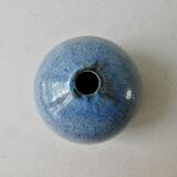 Blue ceramic ball vase Accolay
