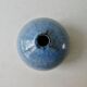 Blue ceramic ball vase Accolay