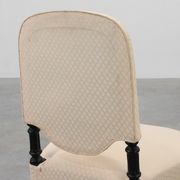 Fauteuil bas Napoléon III du 19e siècle, France