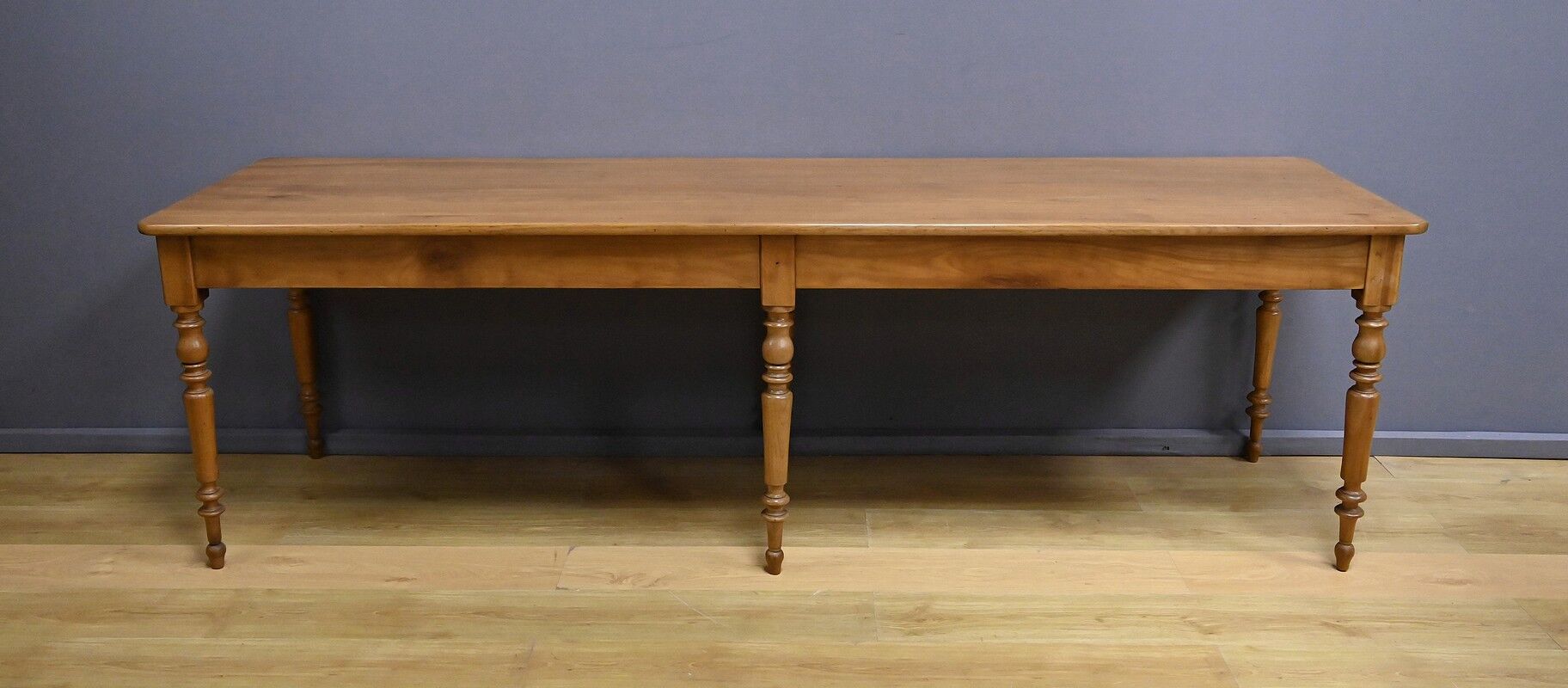 Table de ferme en merisier – fin XIXe