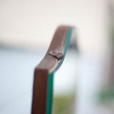 Psyche wood, mirror on wooden foot