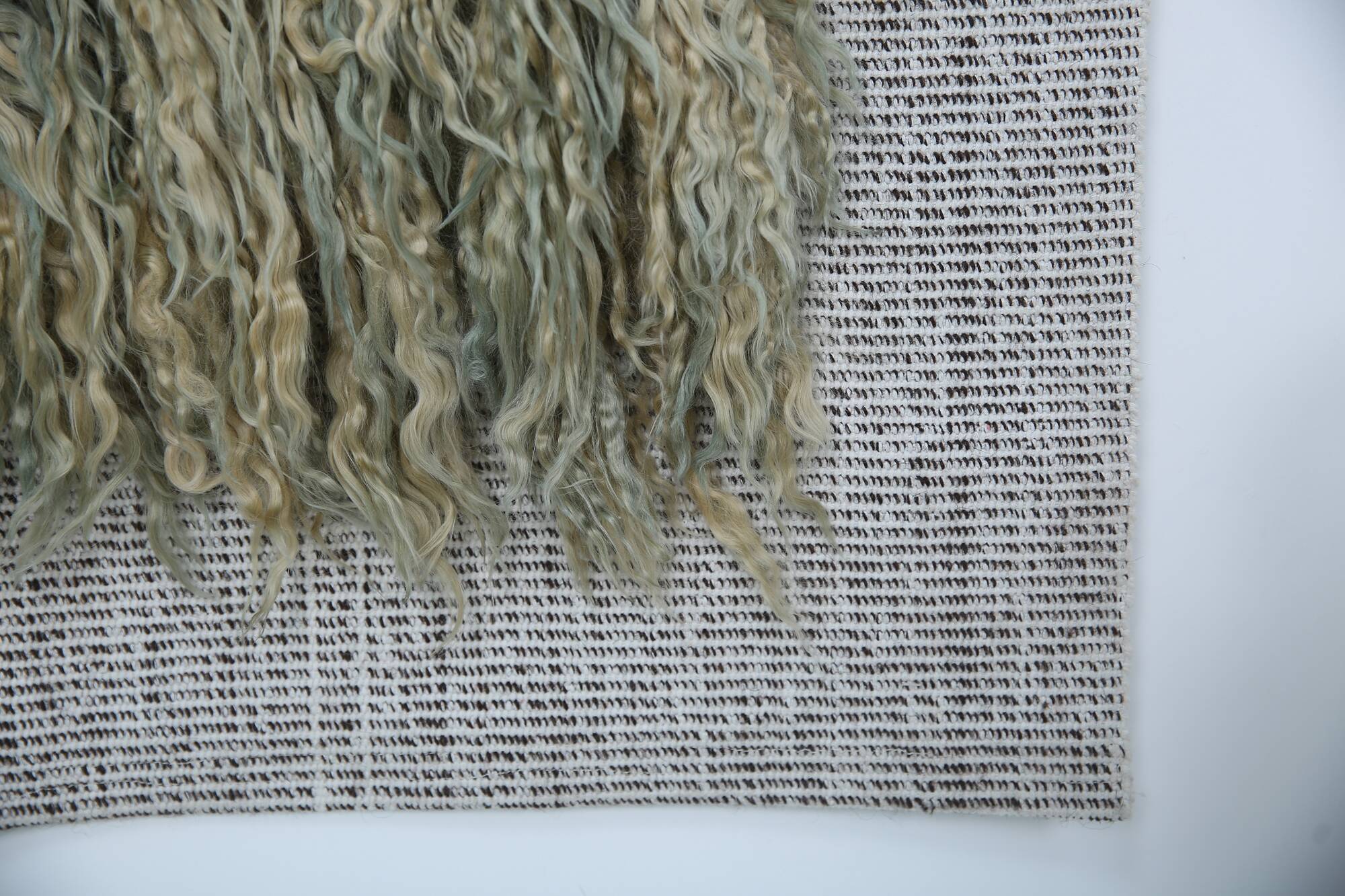 Handmade Turkish Vintage Wall Rug, 104x175Cm
