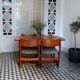 Chaises Portwood en teck