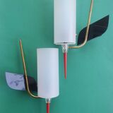 Pair of 50s rockabilly wall lights