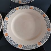 Ensemble de 8 assiettes à dessert Moulin des Loups