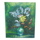 W.adams bouquet of flowers oil on canvas bouquet of flowers oil on canvas