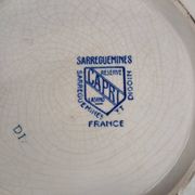 Old soup tureen Digoin and Sarreguemines
