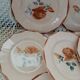 25 old Digoin and Sarreguemines plates