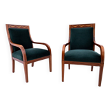 Ensemble de fauteuils, Europe du Nord, vers 1890.