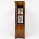 Small Biedermeier / Louis-Philippe display cabinet in walnut and birch 1840-1860