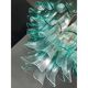 Mid-Century Modern Style Green-Wather “Sella” Petali Chandelier in Mazzega