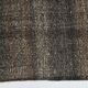 2x7 Short Brown Vintage Kilim Runner Rug, Kitchen Runner Rug, 72x230Cm
