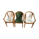 Bridge Art Deco armchairs