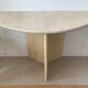 Travertine console in the 70s