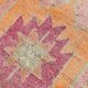 Pink & Orange Oriental Vintage Runner Rug, 101x301Cm