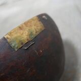 Antique African wooden salad bowl