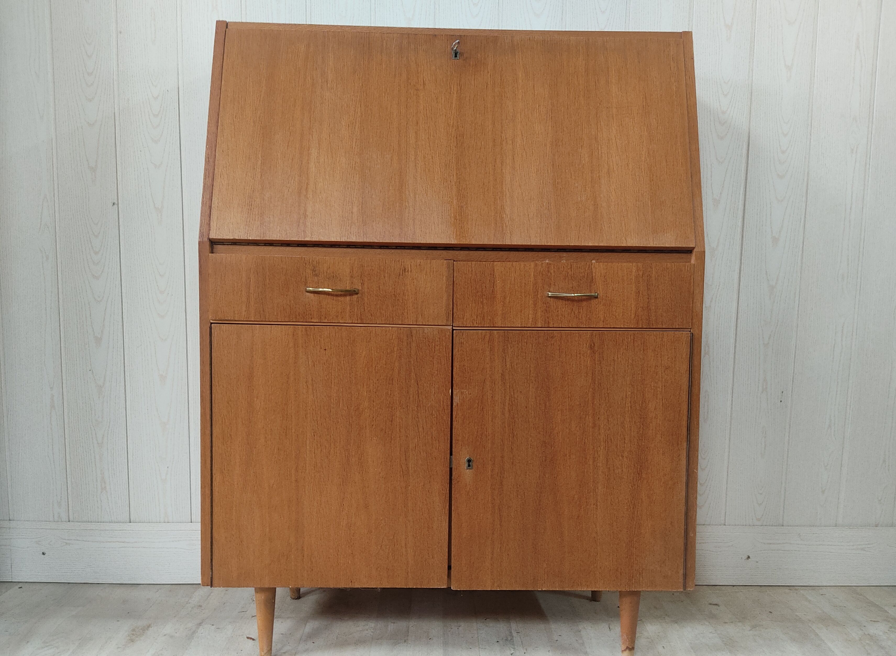 Vintage donkey back secretary