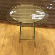 Glass gueridon, 1970