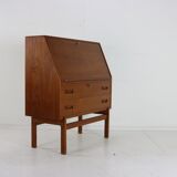 Danish design drop front secretary desk by Arne Wahl Iversen