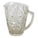 Italy pressed glass pitcher