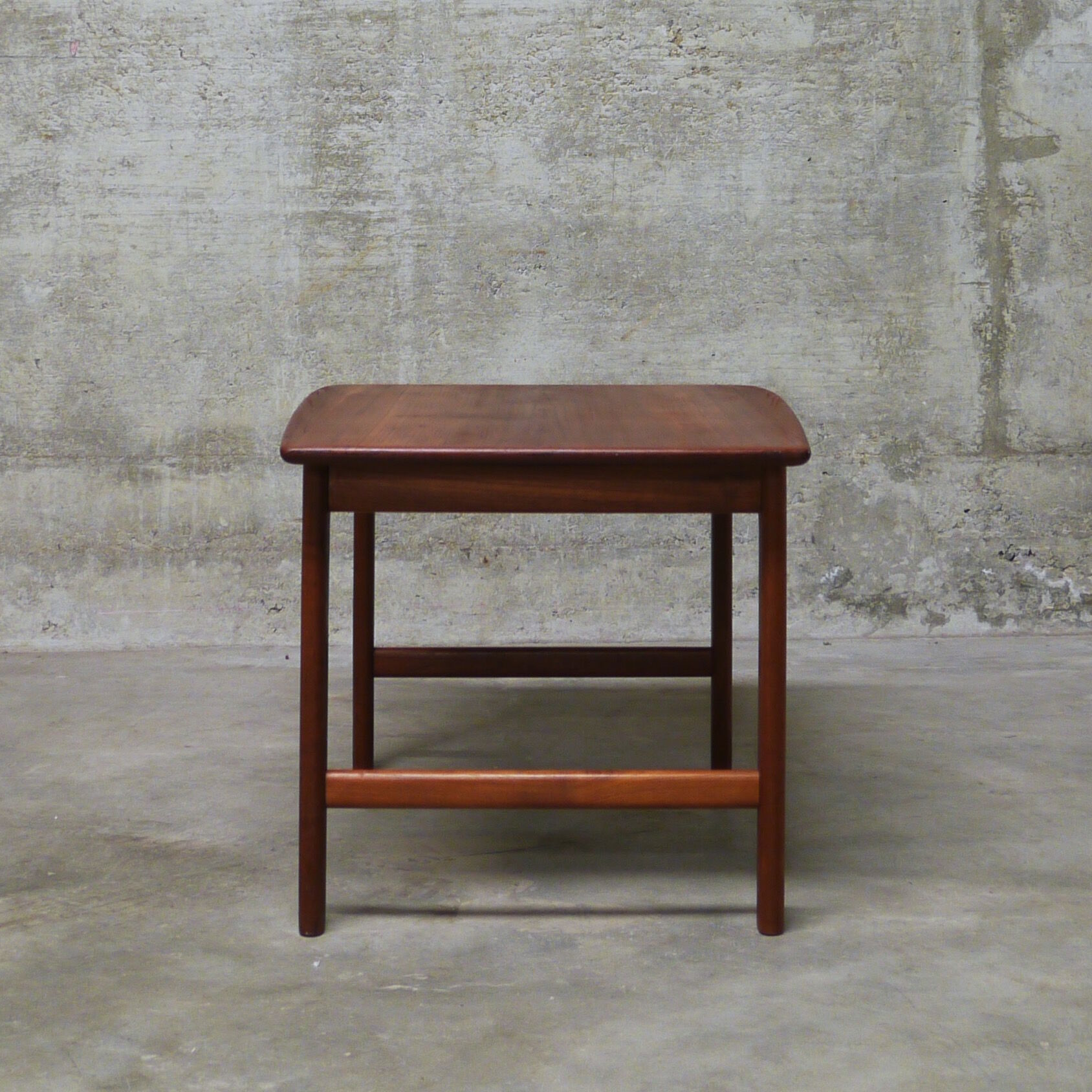 Scandinavian Teak Sofa Beside Table by Folke Ohlson, 1960s